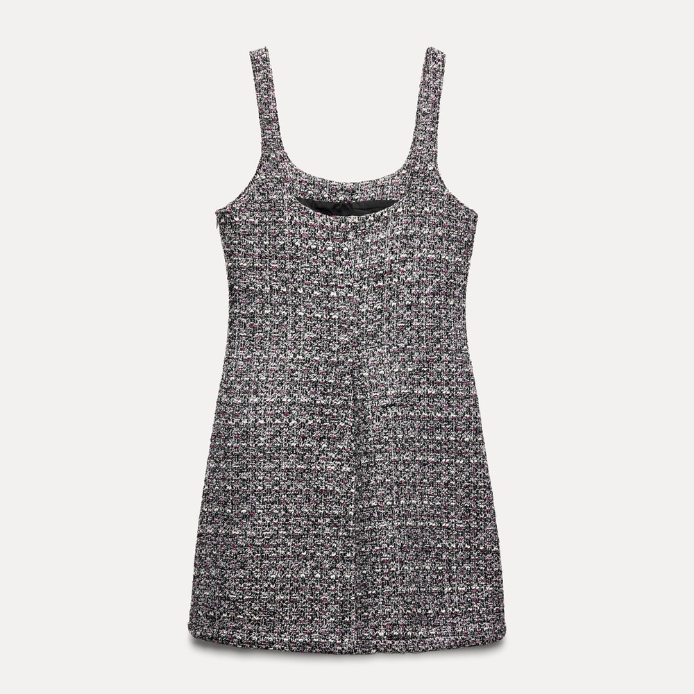 Zara Short Textured Dress Ref 8741/253
